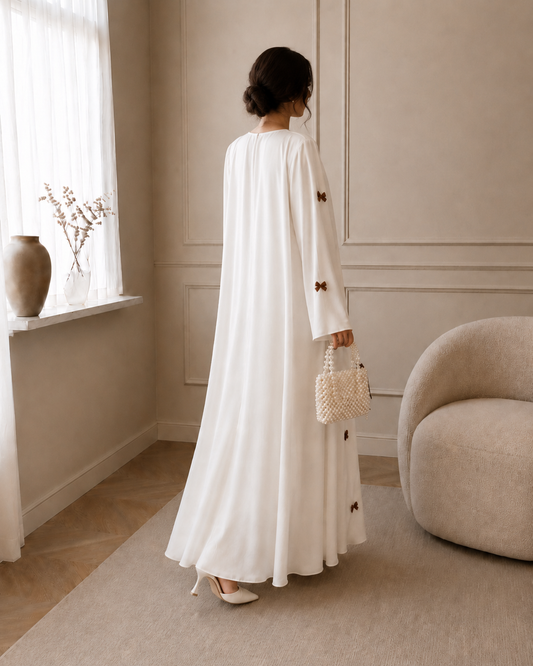 Liora Ribbon Abaya – Produktansicht 2