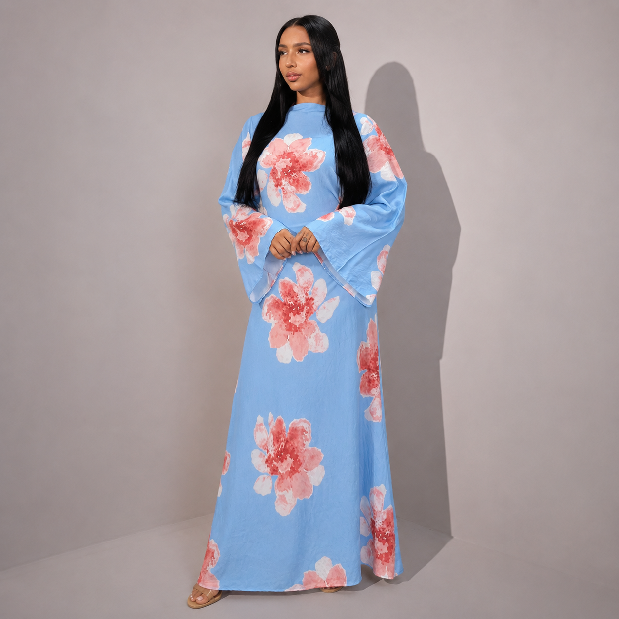 Zahra Bloom Abaya – Produktansicht 3