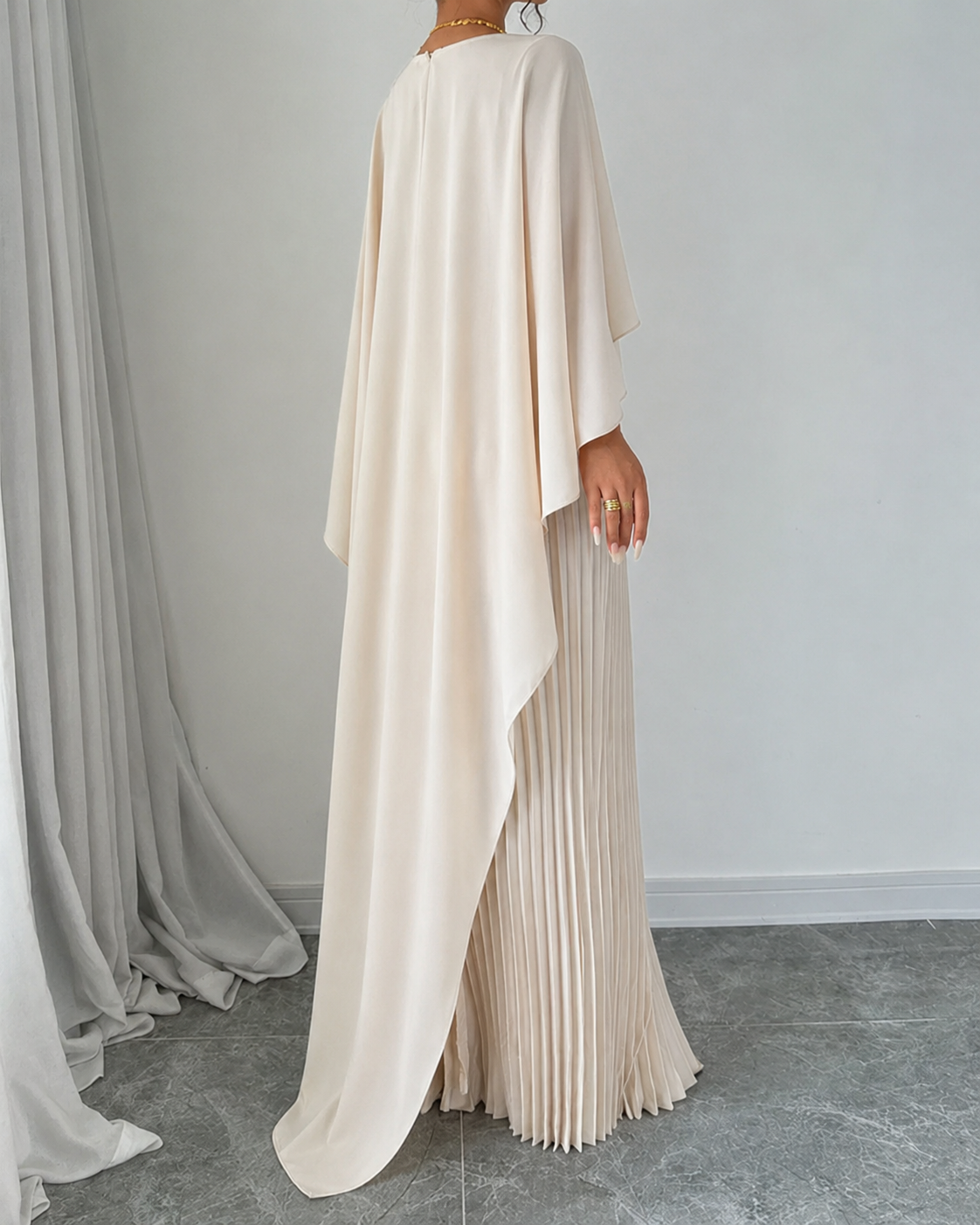 Miraal Plissé Kleid – Produktansicht 3