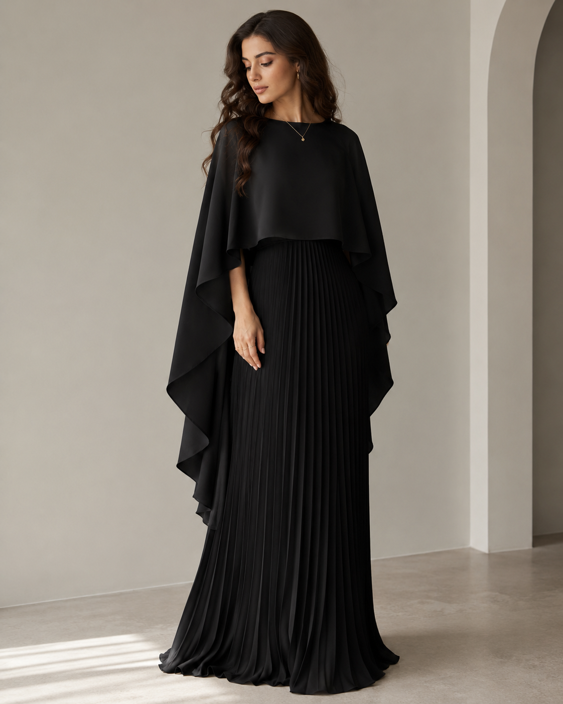 Miraal Plissé Kleid – Produktansicht 5