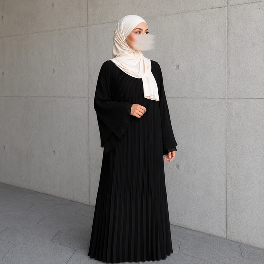 Amira Plissé Abaya – Produktansicht 1