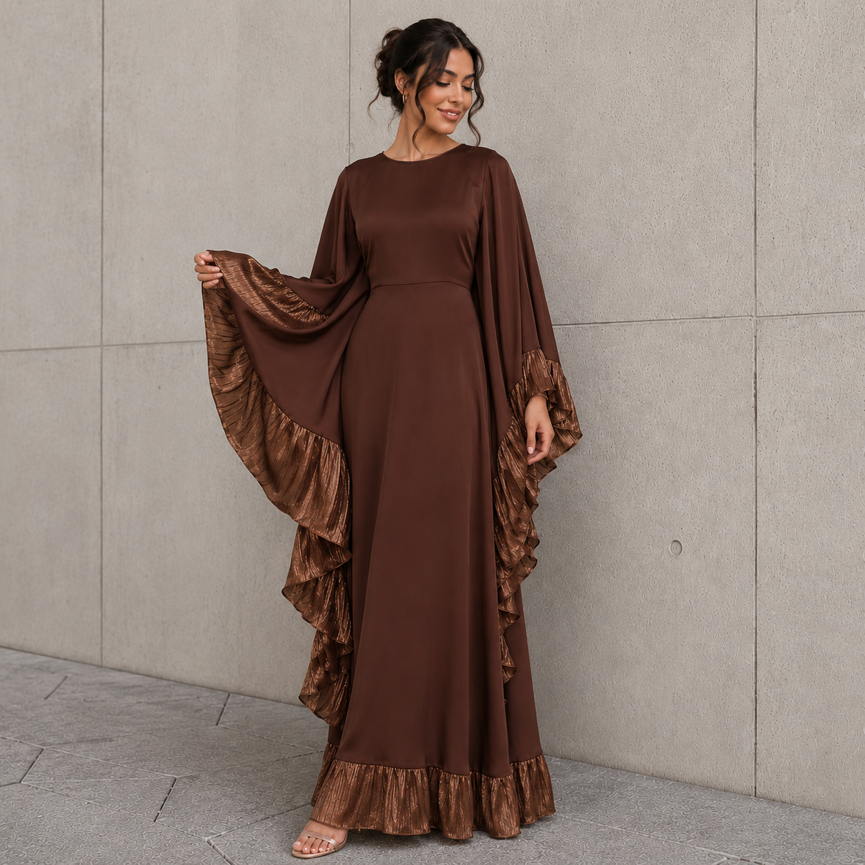 Layali Drapé Abaya – Produktansicht 3