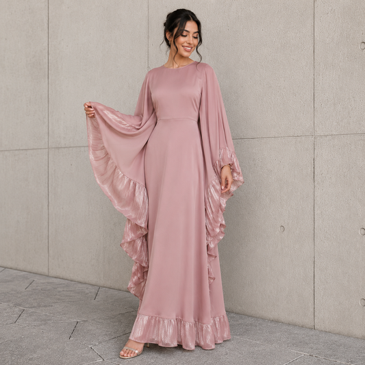 Layali Drapé Abaya – Produktansicht 1
