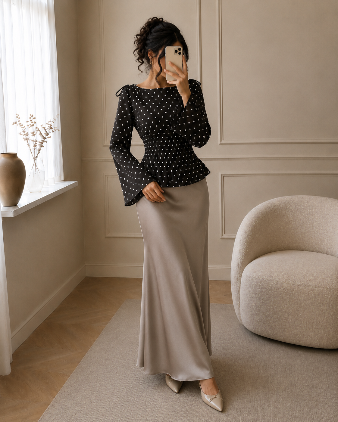 Dalia Polka Bluse – Produktansicht 4