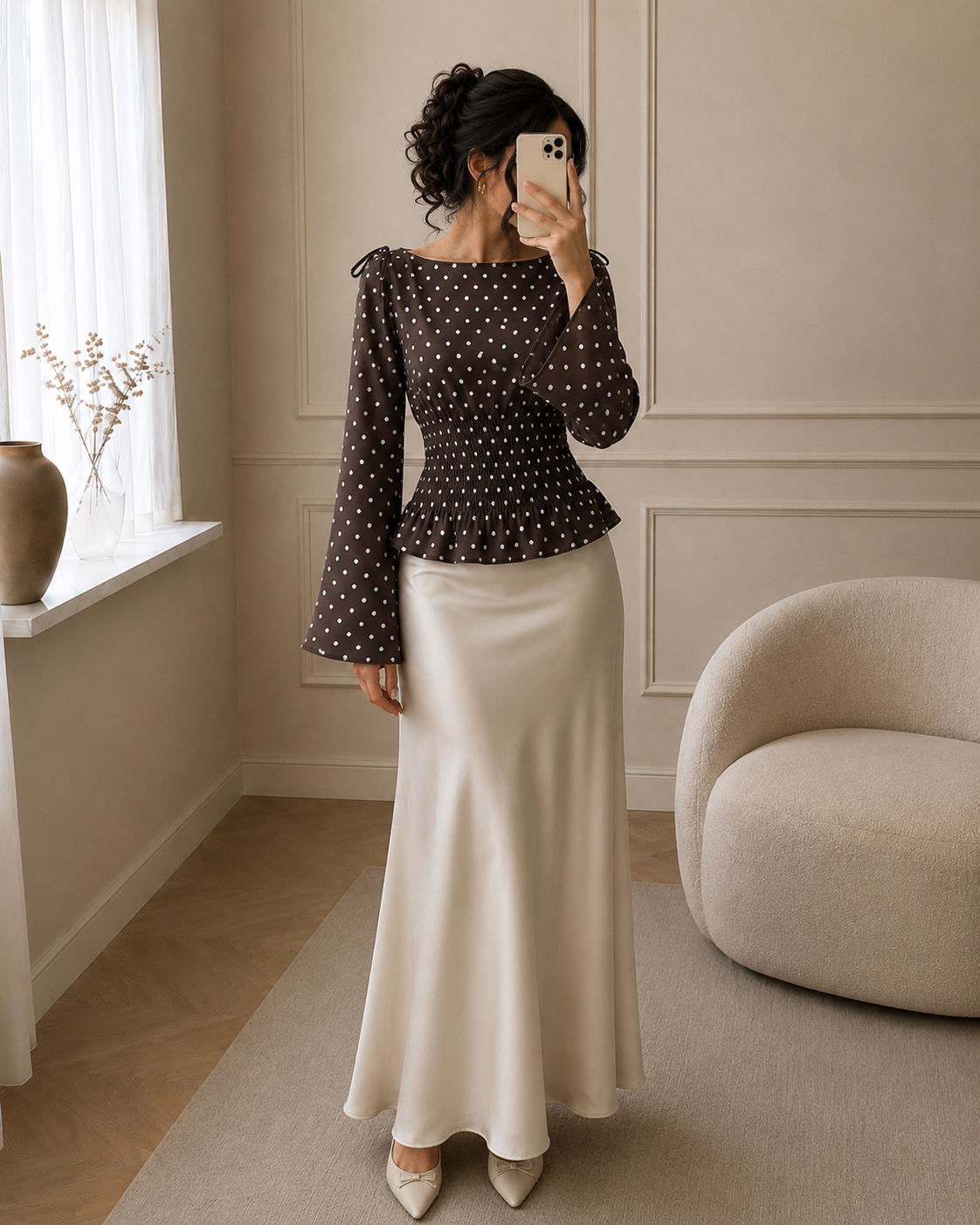 Dalia Polka Bluse – Produktansicht 1