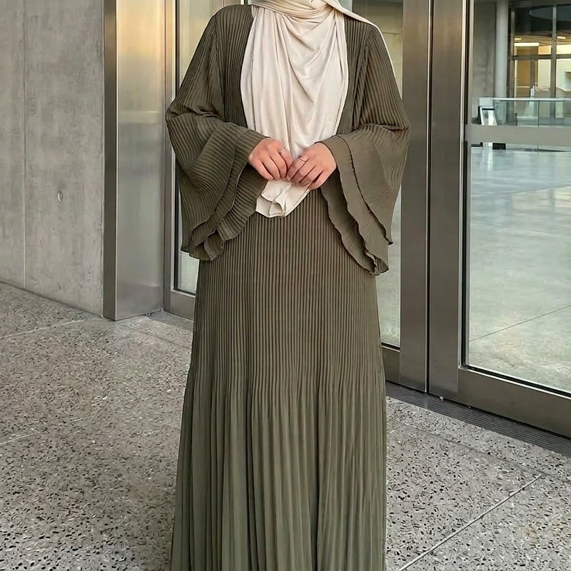Amira Plissé Abaya – faceless Kategorieansicht